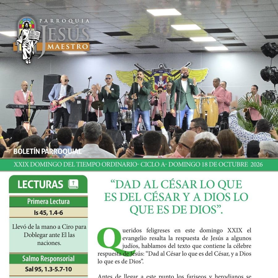 Portada del boletín del 18 de octubre de 2026